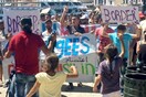 Μυτιλήνη: Πρόσφυγες και μετανάστες έκαναν πορεία για τα δύο προσφυγόπουλα που κάηκαν