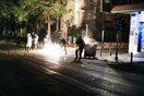 Πετροπόλεμος και μολότοφ εναντίον των ΜΑΤ έξω από τα γραφεία του ΠΑΣΟΚ