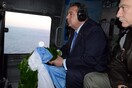 Ο Καμμένος στα Ίμια: Πτήση με στρατιωτικό ελικόπτερο για ρίψη στεφάνου - Με υπερπτήσεις μαχητικών απάντησαν οι Τούρκοι