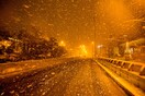 Χιόνια στα ορεινά της Αττικής- Προβλήματα στην κυκλοφορία