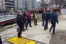 Πορεία στη Θεσσαλονίκη για το θάνατο του εργαζομένου στο μετρό