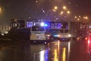 Θεσσαλονίκη: Εξετράπη λεωφορείο του ΟΑΣΘ λόγω της ολισθηρότητας του δρόμου