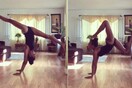 Ποιο είναι το απίστευτο κορίτσι που κάνει γιόγκα στο Instagram της Ναόμι Κάμπελ