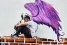 Ο street artist Χρίστος Κακουλλή που απάντησε μ' ένα «βλάσφημο» σκίτσο στον Αρχιεπίσκοπο