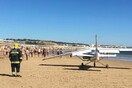 Νεκροί λουόμενοι κοντά στη Λισαβόνα από μικρό αεροπλάνο που έκανε αναγκαστική προσγείωση σε παραλία