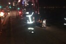 Αυτοκίνητο έπεσε στο Θερμαϊκό