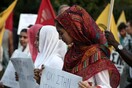 Διαδήλωση διαμαρτυρίας από Αφγανούς στους δρόμους της Μυτιλήνης