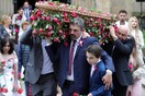 Θρήνος στην κηδεία της 8χρονης Σάφι Ρούσος, του νεαρότερου θύματος της επίθεσης στο Μάντσεστερ