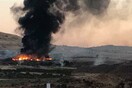 Τουρκία: Μεγάλη φωτιά σε στρατιωτική ζώνη
