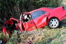 Θανατηφόρο τροχαίο κοντά στα Τρίκαλα: Σφοδρή σύγκρουση ΙΧ, που στο ένα επέβαιναν και ανήλικα παιδιά