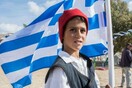 Ο μικρός Χρήστος παρέλασε ξανά ολομόναχος στους Αρκιούς (φωτό + βιντεο)
