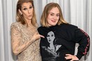 Η Adele πήγε σε συναυλία της Céline Dion σχεδόν άβαφη και με μπλούζα έκπληξη