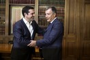 Συνάντηση Τσίπρα - Θεοδωράκη στο Μαξίμου για τις εξελίξεις σε εθνικά ζητήματα
