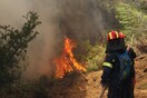 Πυρκαγιά στη Μάνη - Μεγάλη κινητοποίηση της Πυροσβεστικής