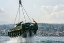 Στο Λίβανο βυθίζουν τανκς στη Μεσόγειο για να φτιάξουν τεχνητό ύφαλο