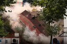 Κατέρρευσε τετραώροφο κτίριο στη Κωνσταντινούπολη- Υποχώρησε το έδαφος και κρεμόταν στο κενό