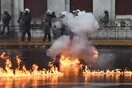 Πεδίο μάχης το Σύνταγμα - Φωτογραφίες από τα επεισόδια
