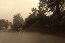 Σοβαρά προβλήματα στη Λάρισα από την κακοκαιρία - Χαλαζόπτωση και δυνατοί άνεμοι