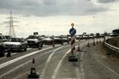 Θεσσαλονίκη: Καραμπόλα και μεγάλο μποτιλιάρισμα