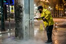 «Αντιγκράφιτι» 1 χλμ. στην Πατησίων- Από τις μεγαλύτερες δράσεις που έχουν γίνει στην Αθήνα