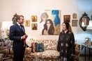 Με τη θρυλική τραγουδίστρια Φαϊρούζ συναντήθηκε ο Μακρόν - Κατά την επίσκεψή του στο Λίβανο