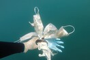 Μάσκες και γάντια στο βυθό της Μεσογείου: «SOS» από τις γαλλικές αρχές για τη «ρύπανση κορωνοϊού»