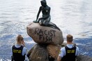 Βανδάλισαν την Μικρή Γοργόνα στην Κοπεγχάγη: «Ρατσιστικό ψάρι»
