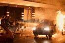Στις φλόγες δέκα οχήματα στη Θεσσαλονίκη