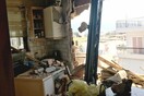 Κακοκαιρία στο Νέο Ηράκλειο: Τοίχος διαμερίσματος έπεσε πάνω στην ένοικο