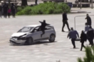 Βίντεο: Πήδηξε και μπήκε από το παράθυρο σε αυτοκίνητο για να σταματήσει επικίνδυνο οδηγό στην Αλβανία