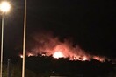 Μεγάλη φωτιά στο Σχίνο Κορινθίας- Κοντά σε οικισμό