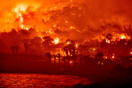 Φωτιά στο Σχίνο Κορινθίας - Δραματικές εικόνες από το πύρινο μέτωπο 