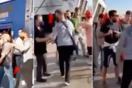 Σκηνές έντασης στον Πειραιά: Επιβάτες επιτέθηκαν σε απεργούς: «Άντε βρείτε καμιά δουλειά» - Βίντεο
