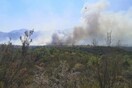 Mεγάλη πυρκαγιά στην Κορινθία- Μήνυμα από 112 για εκκένωση χωριού