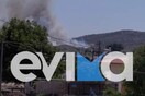 «Συναγερμός» για φωτιά στη Χαλκίδα κοντά σε κατοικημένη περιοχή (εικόνες)