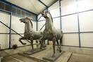 bronze horses