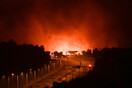 Μαλακάσα: Η φωτιά πέρασε την Εθνική οδό και κινείται προς Ωρωπό - Εκκενώνονται περιοχές