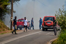Φωτιά στην Ηλεία: Διακοπή κυκλοφορίας σε τμήμα εθνικής Τρίπολης – Πύργου λόγω της φωτιάς