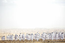 ‘It feels really natural’: hundreds pose nude for Spencer Tunick shoot near Dead Sea