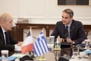 Μητσοτάκης σε Γάλλο ΥΠΕΞ: Η πρόσφατη συμφωνία αναβάθμισε τη σχέση μας 
