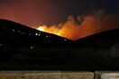 Σε ύφεση η φωτιά στην Τήνο - Κινδύνευσαν οικισμοί 