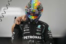 Lewis Hamilton makes history winning inaugural Saudi Arabian Grand Prix in defiant Pride helmet