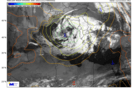 Meteo: Αυτό είναι το βαρομετρικό χαμηλό που προκαλεί το νέο κύμα κακοκαιρίας - Δορυφορική εικόνα