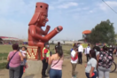 Peruvian statue’s giant penis thrills tourists but vandals are turned off