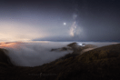 Fog Helps Photographer Capture Rare Photo of the Milky Way and the Golden Gate Bridge