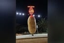 Viral ξανά η Big Potato: Έβαλαν και πασχαλινό αυγό πάνω στην πατάτα της Ξυλοφάγου 