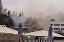 Φωτιά σε εστιατόριο δίπλα στο Καλλιμάρμαρο - Μεγάλη επιχείρηση της πυροσβεστικής