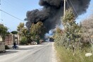 Μεγάλη φωτιά στην ΒΙΠΕ Ηρακλείου -Αναφορές για εκρήξεις