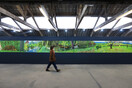 Ο Ντέιβιντ Χόκνεϊ έφτιαξε το μεγαλύτερο έργο του- μια τοιχογραφία 96 μέτρων για το lockdown