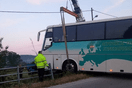 Τροχαίο ατύχημα με λεωφορείο στα Ιωάννινα: Λιποθύμησε ο οδηγός και το όχημα κατέληξε στις μπάρες